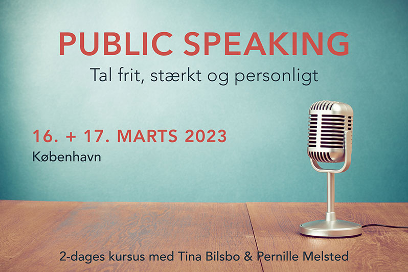 Public Speaking - marts 2023